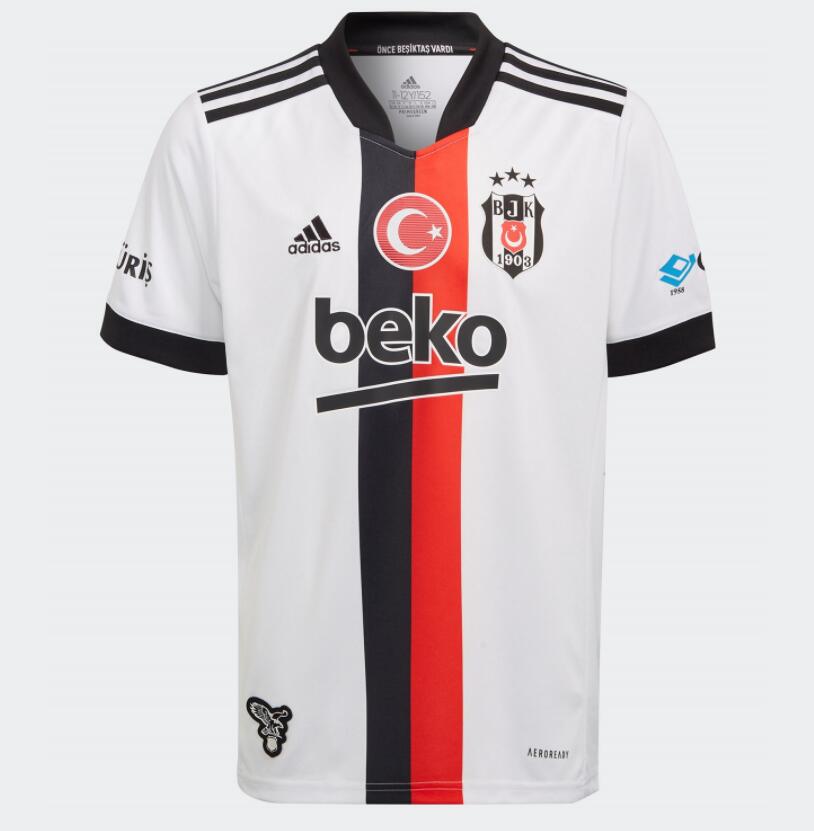 2021/22 Besiktas Home Kit Soccer Jersey